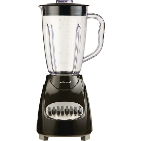 BRENTWOOD(R) BTWJB220B 12-SPD BLENDER W JAR BLK